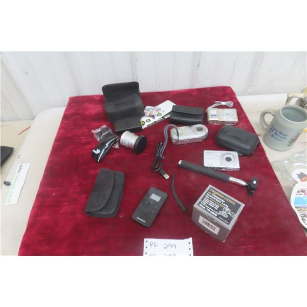 Cameras - Sony and Olympus, Accessories, Lenses, Head