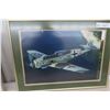 Image 5 : 2 Framed Fighter Planes 22'' x 16'' 