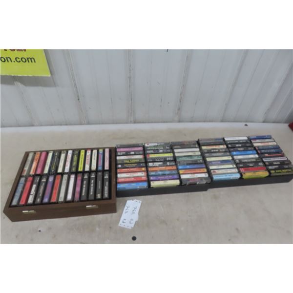 100 Music Cassettes, Lots of Rock and Roll 