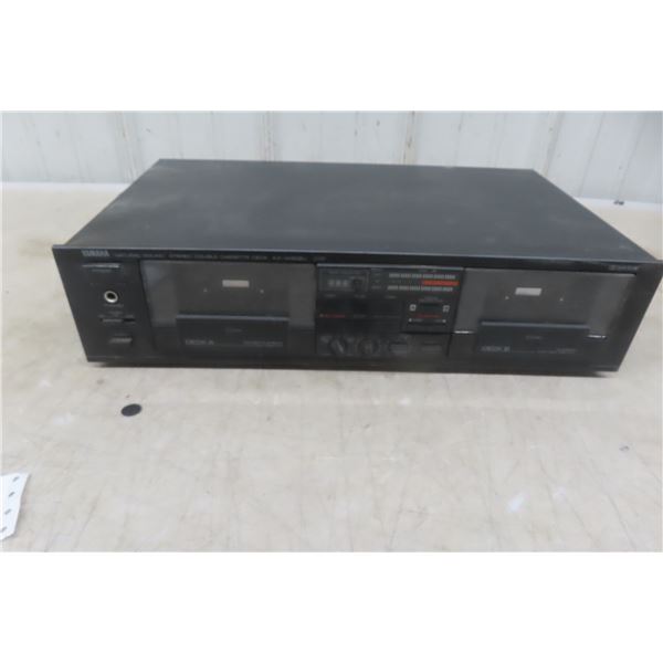 Yamaha KX-W202U Double Cassette Player 