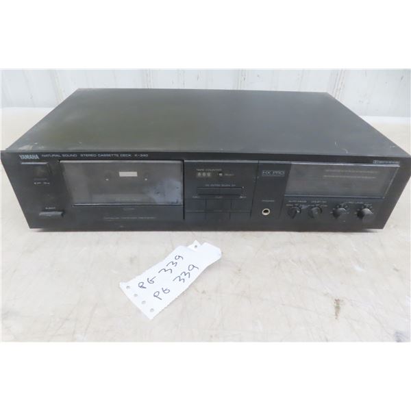 Yamaha Stereo Cassette Deck K-340