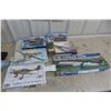 Image 1 : 6 Model Air Planes / Fighter Planes 1:48 + 1:144 Scale 