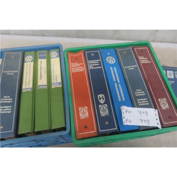 10 VW, Porsche and Audi Parts/Price List Manuals