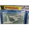 Image 9 : 2 Framed Pictures of South Port Portage and Hard Board 