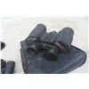 Image 4 : Visor with Magnified Lens, Tasco Binoculars 10x50, 2 Smaller Pairs 