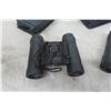 Image 7 : Visor with Magnified Lens, Tasco Binoculars 10x50, 2 Smaller Pairs 