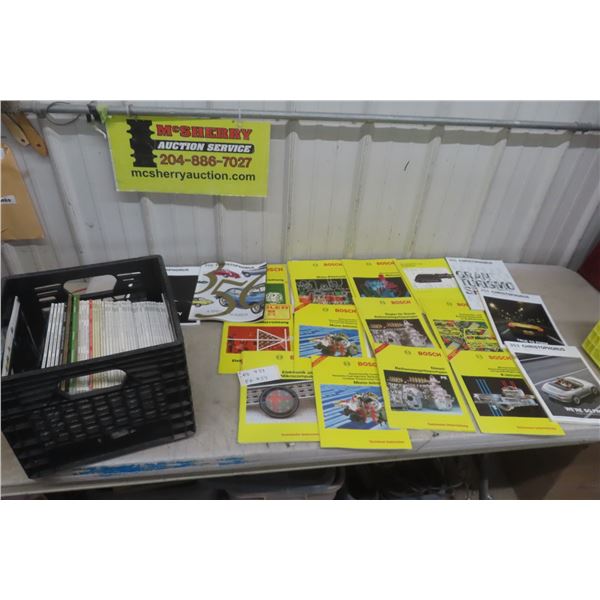 Quantity of Christophorus Porsche Magazines, Bosch Electronic 