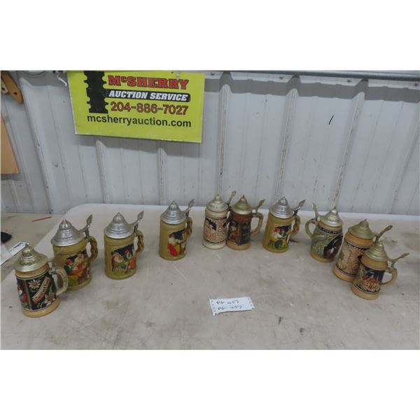 10 German Steins 