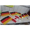 Image 1 : 6 German Window Auto Flags and 1 Canada 