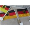 Image 5 : 6 German Window Auto Flags and 1 Canada 