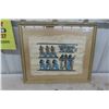 Image 1 : Egyptian Papyrus Art Work 19'' x 22'' Believe Hand Painted 
