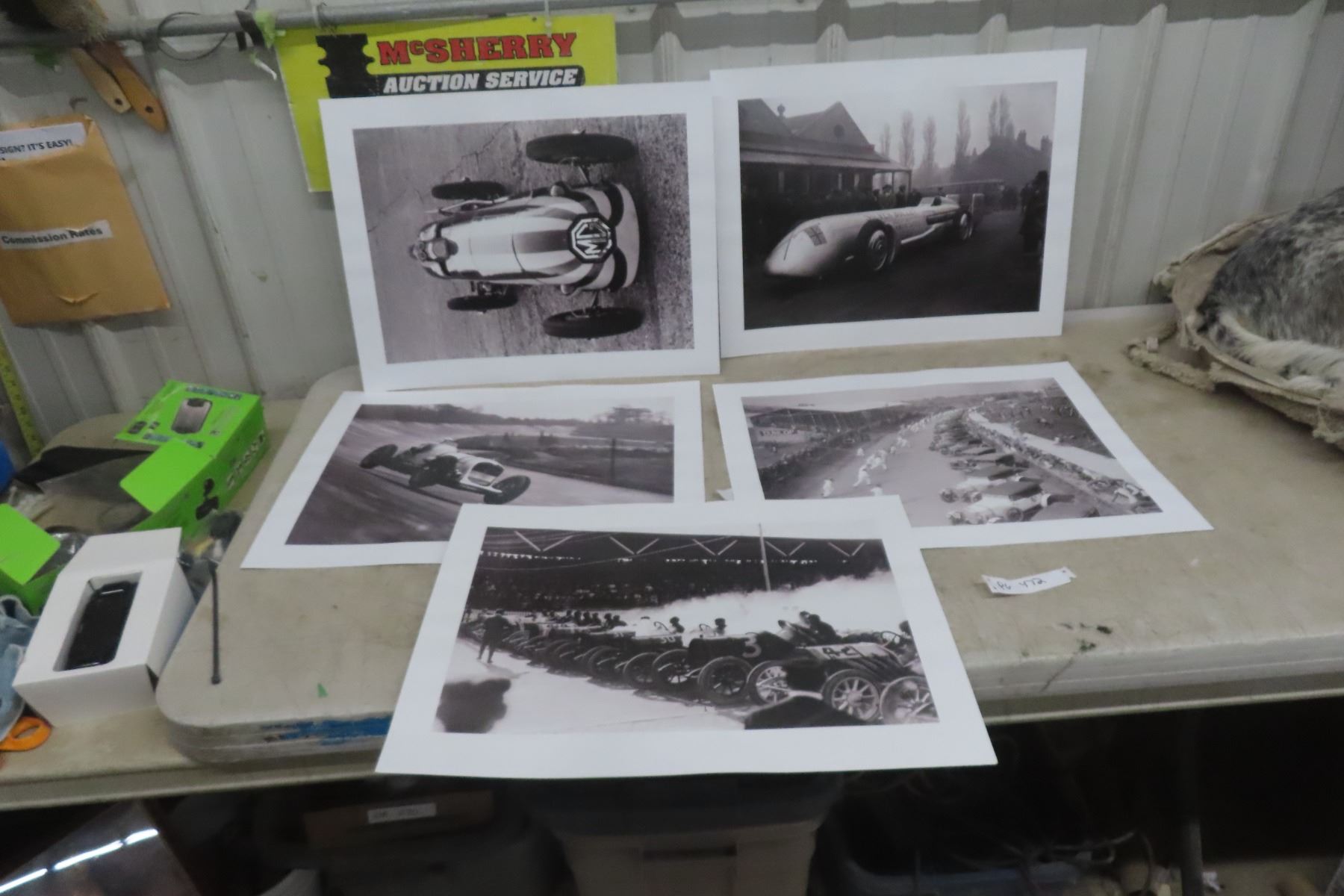 Early Start Racing Set of 5 Motor Racing Photos - Early Racing 1910 to 1937 - - McSherry ...
