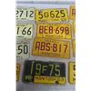 Image 3 : 13 Manitoba License Plates 