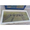 Image 2 : 2 Framed Airplane Pictures 15'' x 31'' and 24'' x 19 1/2'' 