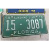 Image 3 : 7 USA License Plates 