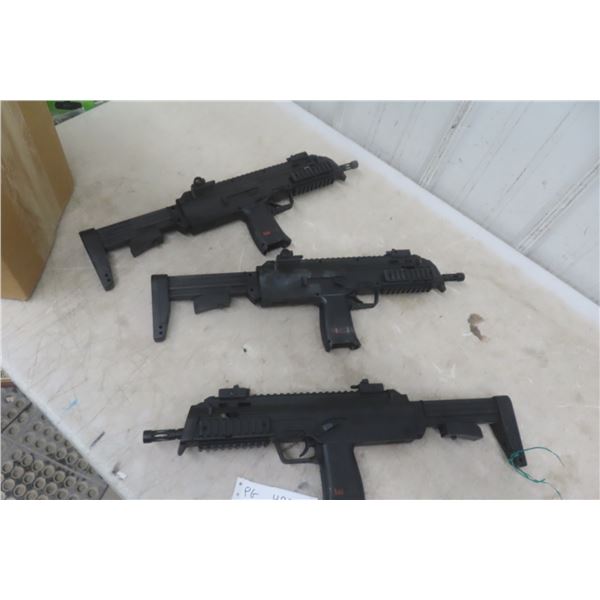 3 MP7 Air Soft Guns 