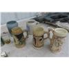 Image 2 : German Steins and Mugs, Drinkware, Salt&Peppers and More 