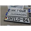 Image 8 : Volkswagen Print Hand Signed,, Metal Signs : Volkswagen, Golf, 