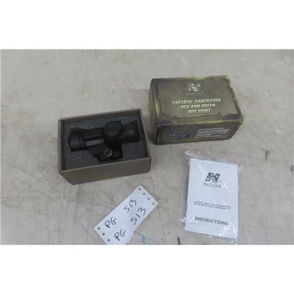 Tactical Cantilever Red and Green Dot Sight McStar 