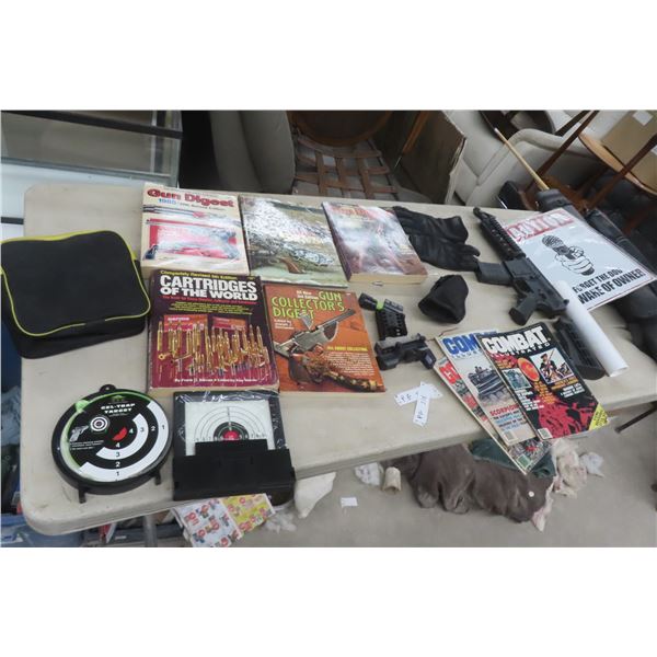 Gun/Reload Books, Target, Combat Magazines, Air Soft Gun, 