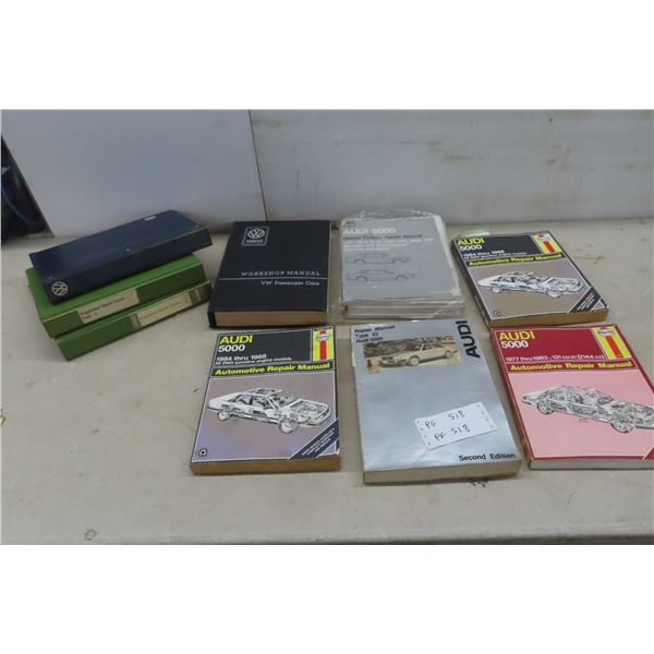 VW and Audi Repair Manuals 