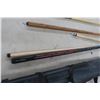 Image 2 : 3 Quality Pool Cues 2pce with 2 Cases , German Pool Table Cover 