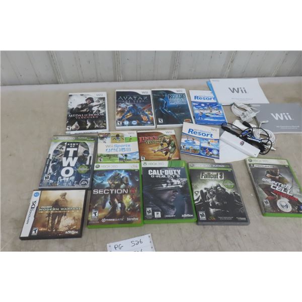 Wii Games and Accessories, XBOX 360 Ganes, Nintendo DS Game 