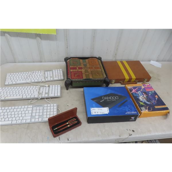 3 Keyboards for Computer, Bamboo Pen and Touch and More 
