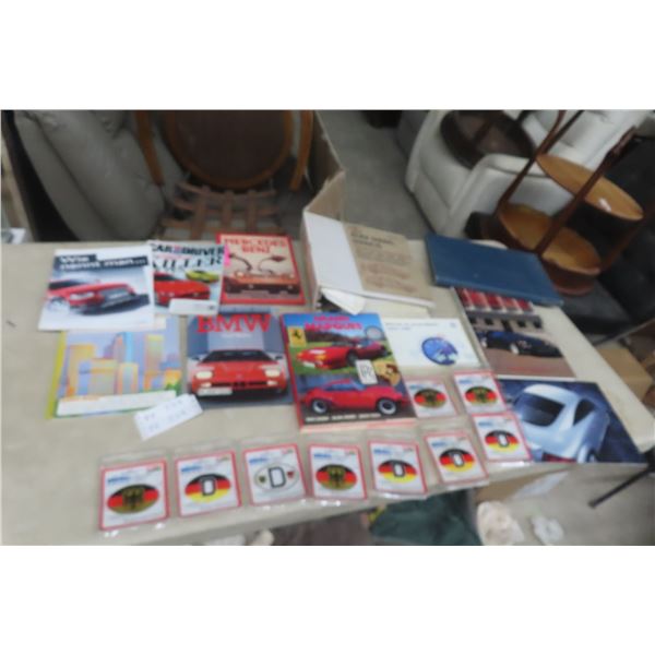 Car Books: BMW, Jaguar, Lamborghini, Mercedes Benz and Auto 