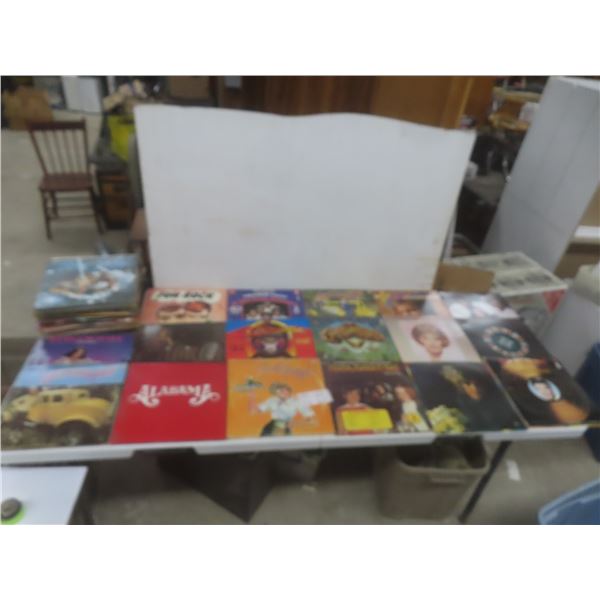 50 Vinyl Records – Donna Summer, Anne Murray, Alabama