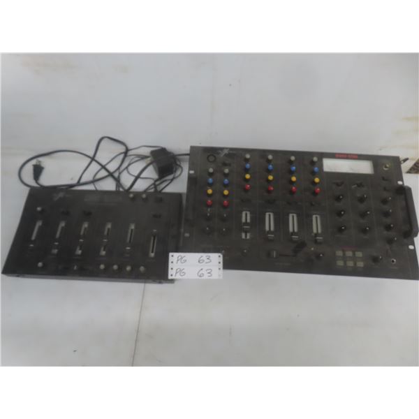2 Nexxtech Stereo Sound Mixers