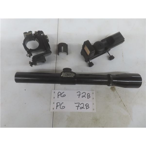 Perma Center 3x Scope w/ Mounting and Reflex Sight