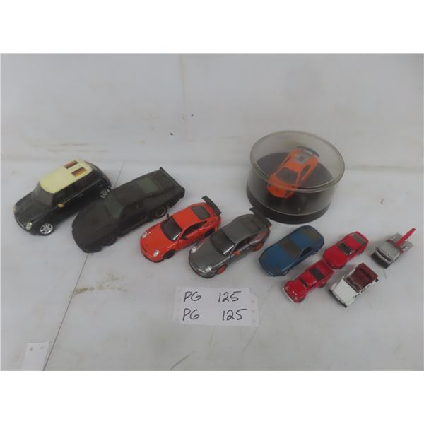 Porsche, VW, and Lamborghini Diecast Models