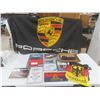 Image 1 : Porsche Flags, Books, and Framed Photos