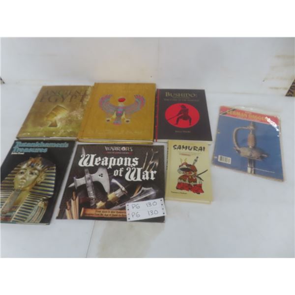 20 Books on Samurai and Egypt