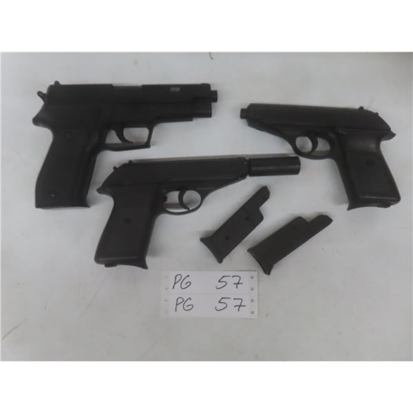 Sig Sauer P226 and 2 P230 Airsoft Pistols w/ 6 Extra Mags