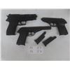Image 1 : Sig Sauer P226 and 2 P230 Airsoft Pistols w/ 6 Extra Mags