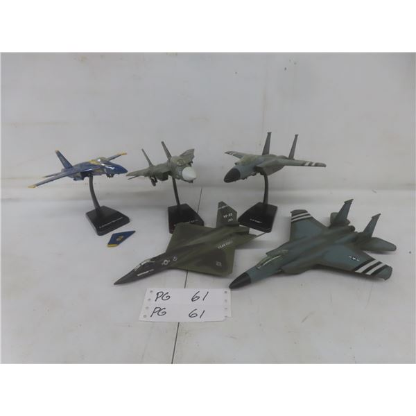 Airplane Models – F-18, F-14, F-15, F-22