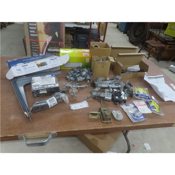 Shelf Brackets, 4" Dimmable Panel Light, Electrical Connectors, Subway Tiles and More