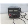 Image 10 : BK Precision Model 1670 Power Supply, Rostech 3A Power Supply, Air Compressor, and Scissor Jack