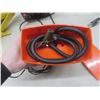Image 6 : BK Precision Model 1670 Power Supply, Rostech 3A Power Supply, Air Compressor, and Scissor Jack
