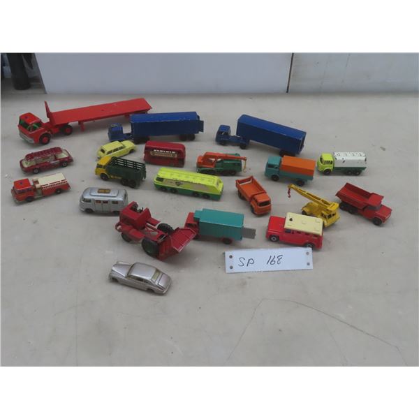 20 Vintage Matchbox Lesney Die Cast Vehicles