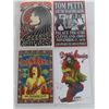 Image 2 : 32 Rock Concert Poster Cards, 4x6"