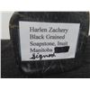 Image 3 : Harlen Zachery Inuit Manitoba Soapstone of Louis Riel, Signed, 5" Tall