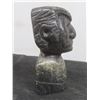 Image 4 : Harlen Zachery Inuit Manitoba Soapstone of Louis Riel, Signed, 5" Tall