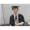 Image 10 : Royal Doulton "The Graduate" 1983, 9" Tall and Boy/Girl/Boy Figure, 9-1/2" Tall