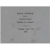 Image 13 : Canadian Pacific Empress of Canada Ship Menu and Passenger Info