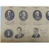 Image 13 : 5 Antiqued USA Parchment Style Posters – Lincoln, Presidents, Gettysburg, 16x13-1/2"