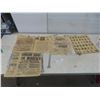 Image 1 : 5 Antiqued USA Parchment Style Posters – Lincoln, Presidents, Gettysburg, 16x13-1/2"