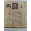 Image 5 : 5 Antiqued USA Parchment Style Posters – Lincoln, Presidents, Gettysburg, 16x13-1/2"